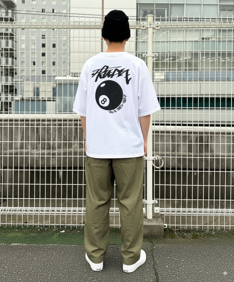 Camiseta OVERSIZE Bola Ocho