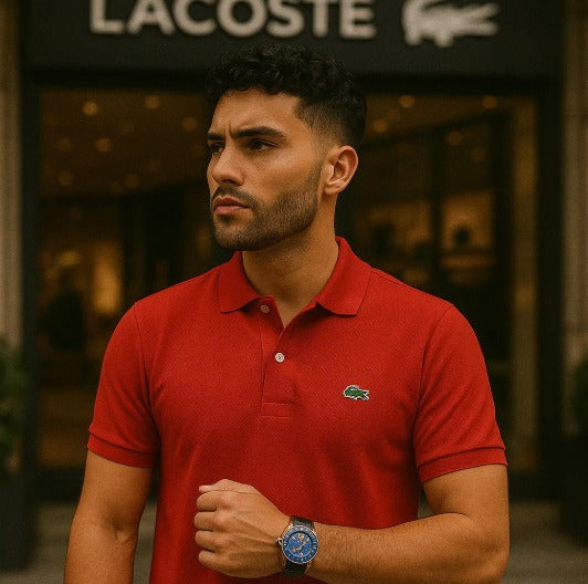 Polo Lacoste Manga Corta