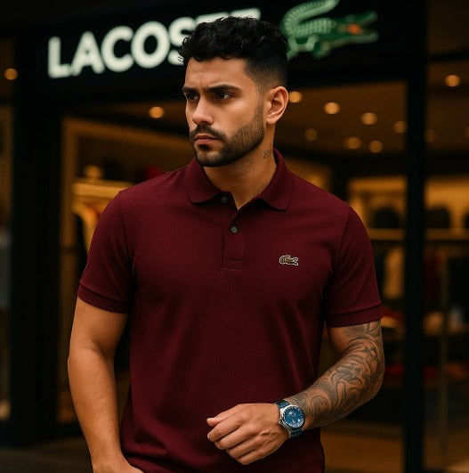 Polo Lacoste Manga Corta